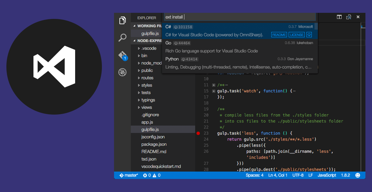 Cài đặt Visual Studio Code trong macOS với brew