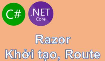 (ASP.NET Razor) Giới thiệu Razor Page và Route trong Razor Page