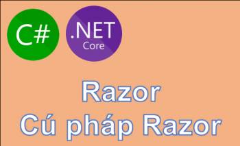 Cú pháp trong trang Razor Page ASP.NET Core