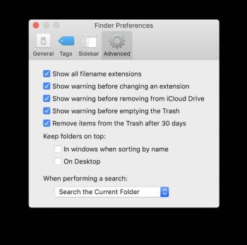 Một số thủ thuật làm việc với Finder trong mac OS