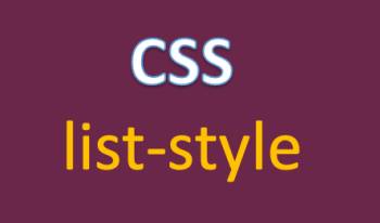 Thuộc tính list-style-type thiết lập kiểu danh sách trong CSS