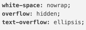 Thuộc tính text-overflow trong CSS